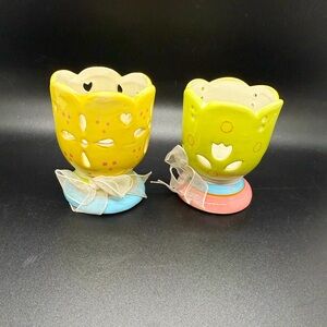 Colorful Votive Ceramic Candle Holders